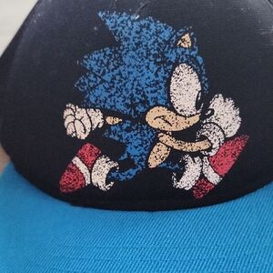 Sonic the Hedgehog Blue and Black Cap